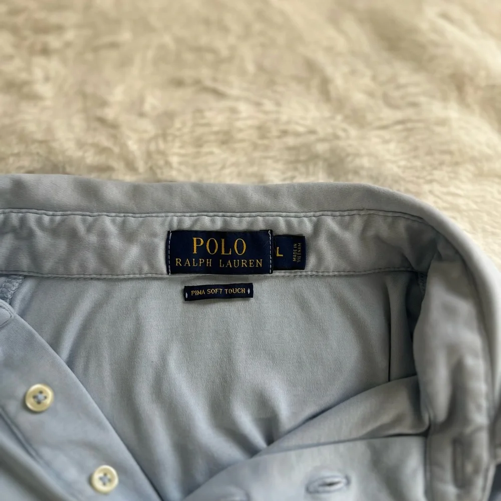 Ralph Lauren Men's Sky Blue Polo Shirt #summer